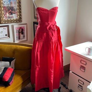 Mara Hoffman Augustina Dress in Red, New with Tags size 4